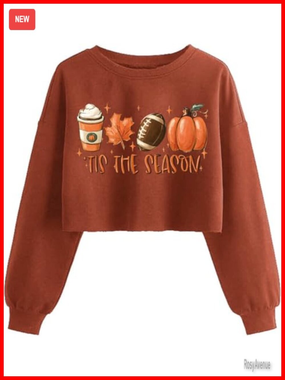 Cropped Halloween Graphic Pullover Sweatshirt Cotton Blend Crew Neck Long Sleeve